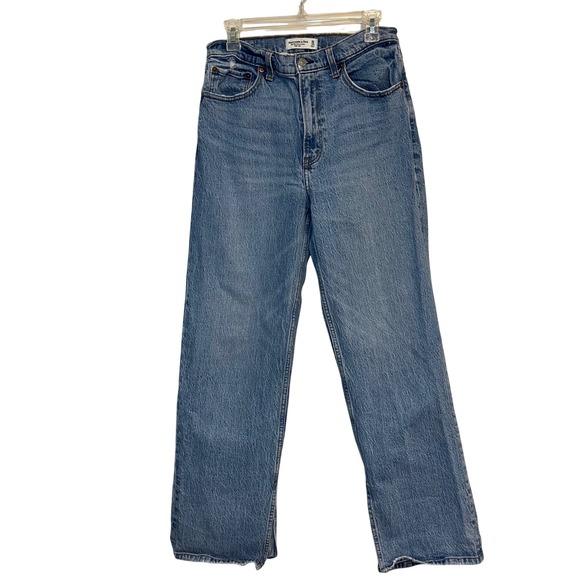 Abercrombie & Fitch Denim - Abercrombie & Fitch Jeans 90s Relaxed High Rise Rigid Denim Split Seam 30 / 10